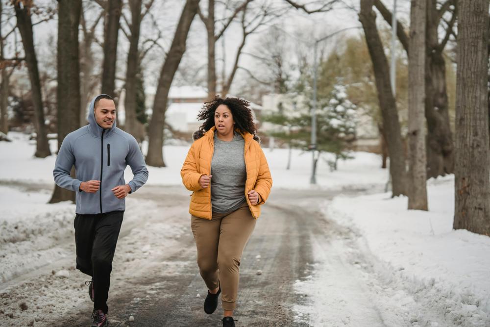 winter running